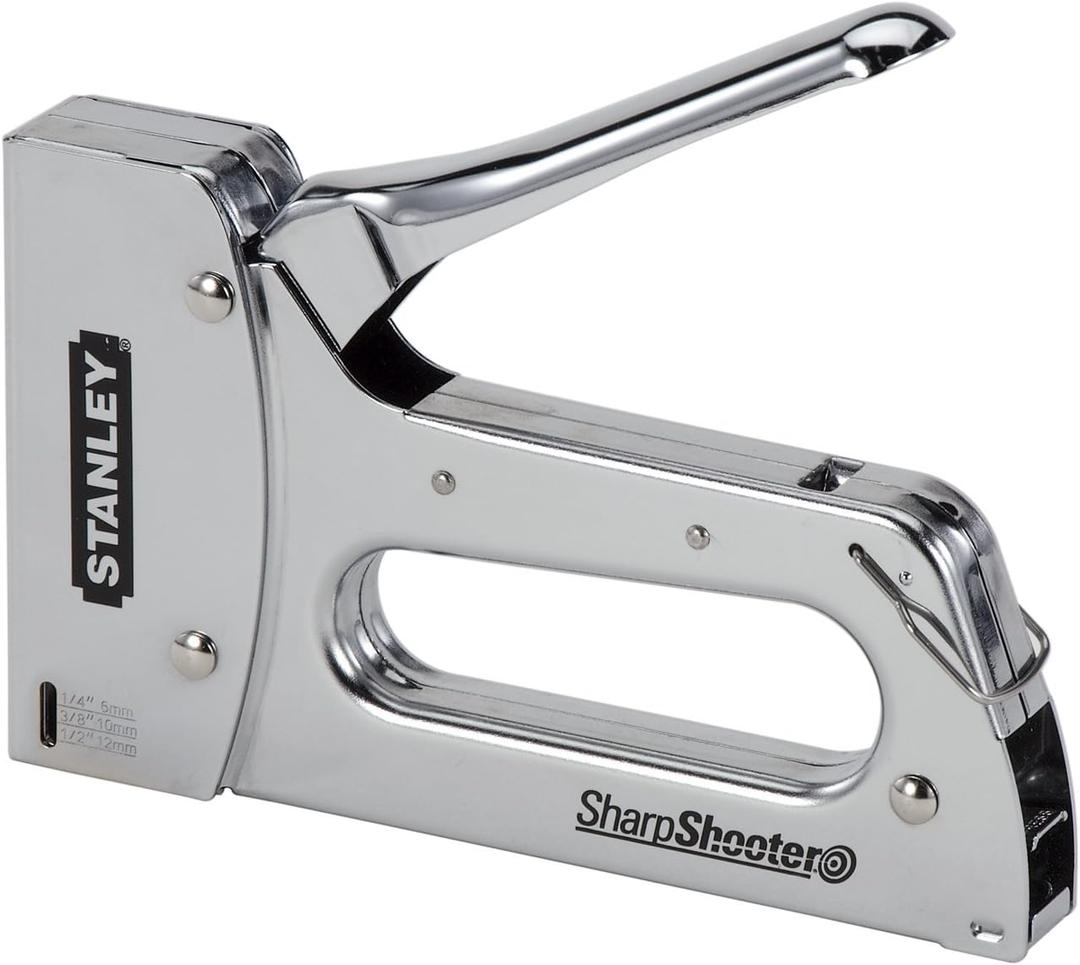 STANLEY Stapler Gun, Heavy Duty, Steel, 1/4-Inch to 9/16-Inch (TR110)