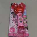 Little Kids Disney Minnie Mouse Light and Sound Musical Bubble Wand, Includes Bubble Solution, Multi (2051)