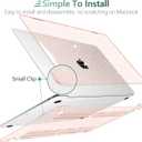 DONGKE for MacBook Air 13 inch Case 2021-2018 Release A2337 M1 A2179 A1932, Bling Plastic Hard Shell Case & Keyboard Cover Only Compatible with MacBook Air 13 inch Retina Fits Touch ID, Starlight