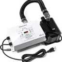 Salt Chlorine Generator & Pool Pump, Westaho Salt Water Pool Chlorinator System with Integrated Design, USA Made Titanium Cell, Designed for Above Ground Pools Up to 15,000 Gallons