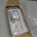 12.3" W Narrow Over the Door Pantry Organizer, 6-Tier Over the Door Organizer with Adjustable Basket, Pantry Door Organization for Pantry Kitchen Storage Room Spice Rack, White