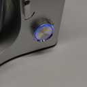 COOKLEE Stand Mixer, 9.5 Qt. 660W 10-Speed Electric Kitchen Mixer with Dishwasher-Safe Dough Hooks, Flat Beaters, Wire Whip & Pouring Shield Attachments for Most Home Cooks, Silver