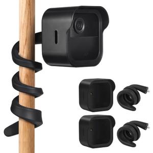 2Pack Flexible Twist Mount for All-New Blink Outdoor 4 (4th Gen) & Blink Outdoor (3rd Gen), Weatherproof Protective Housing with Charging Cutout and Gooseneck Mount for Blink Outdoor Camera