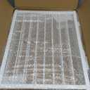 Freestanding Short Dog Gate, 16.5" Tall Small Pet Gate Easily Step Over, Metal Foldable Pet Gate, Up to 51" Wide Puppy Fence, Gate for Stairs and Doorways, Indoor, Outdoor Use, No Drill Pressure Mount