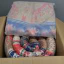 MAXYOYO Bohemian Retro Floor Mattress Vintage Floral Japanese Futon Mattress Roll Up Thicken Sleeping Bed Portable Camping Mattress Floor Lounger Couch Bed Mattress Pad, Full Size