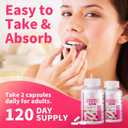 (2 Pack) Probiotics for Women 467 Billion CFUs with Jujube, GLP-1 Probiotic Supplement Capsules Supports Digestive & Skin & Gut Wellness, Immune, Vegan, Gluten-Free,120 Counts