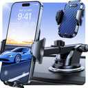 VICSEED [True Strongest Suction] [Rally Racing-Grade Stability] Phone Holders for Your Car 2025 Upgraded Car Phone Holder Mount Truck Stand Cradle for iPhone Samsung All Phones, Dark Blue