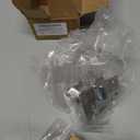 Motorcycle Helmet Security Lock Kit for 7/8" to 1 1/4" Diameter Tubings for Harley Chrome