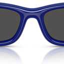 Ray-Ban ASAP Rocky RB4940 Wayfarer Puffer Square Sunglasses (Blue)