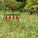 Hiram Resetting Target with Portable Design and Shooting Spots, Rated for .22 .177 Caliber (10.2 x 13.5 x 7.8)