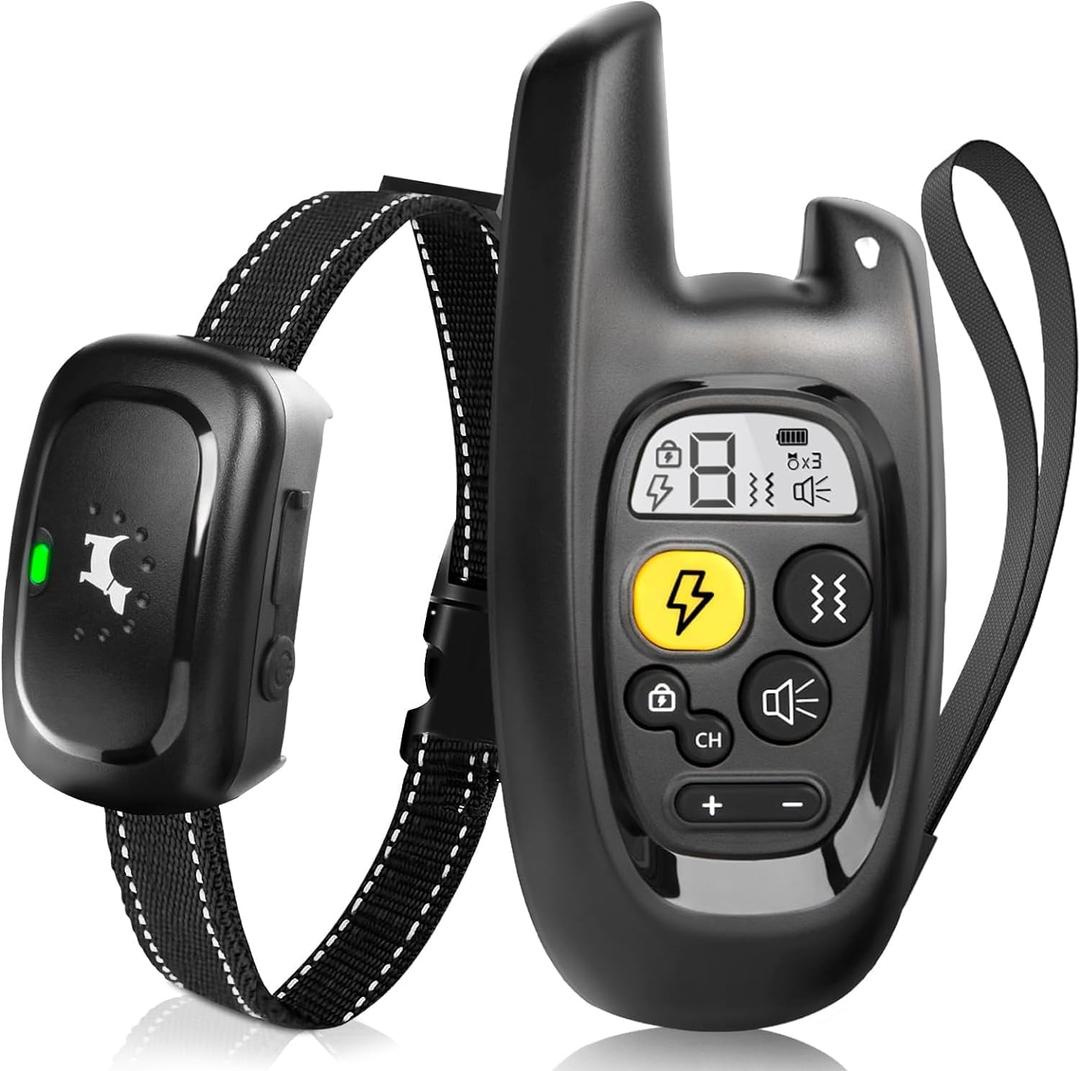 Dog Shock Collar with Remote, Dog Training Collar for Small Medium Large Dogs