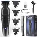 KEMEI 2299 Cordless Hair Clippers for Men Professional Zero Gapped Trimmer & Barber Hair Cutting Kit, Ideal Gifts for Men