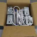 Meconard 4 Pack 4 Inch LED Recessed Ceiling Light with Junction Box, 3000K/4000K/5000K Selectable, 9W=75W 750LM, Dimmable Canless Downlights, ETL and Energy Star Listed