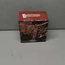 Joliyoou 10FT Christmas Inflatable Decoration, Giant Lighted Ladder to Chimney Climbed with Reindeer Santa Snowman, Xmas Blowups with C7 String Lights for Winter Holiday Roofs Decor