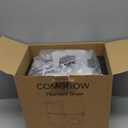 Comgrow 3D Printer Filament Dryer Box, Comgrow 3D Filament Storages, Keeping Filaments Dry During 3D Printing, Compatible with 1.75mm/2.85mm PLA ABS Material, Filament Dehydrator, Spool Holder (Transparent)