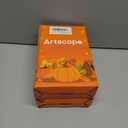 2 x Artscope Halloween Decorative Throw Pillow Covers 18x18 Inch Set of 4, Ghost Trick or Treat Pumpkin Sweet But Spooky Outdoor Farmhouse Pillow Cases for Home Sofa Couch-Orange