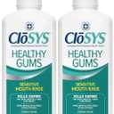 CloSYS Healthy Gums Mouthwash 32 Fl Oz, Pack of 2, Antiplaque, Anti-Gingivitis Mouthwash, Non-Burning, Non-Irritating