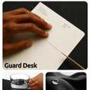 YSAGi Leather Desk Protector, Office Mat, Large Mouse Mat, Non-Slip PU Leather Blotter, Laptop Desk Mat, Waterproof Writing Pad for Office and Home(Black, 40" x 24")