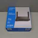 Linksys Mesh Wifi 6 Router, Dual-Band, 1,700 Sq. ft Coverage, 25+ Devices, Speeds up to (AX1800) 1.8Gbps - MR7350