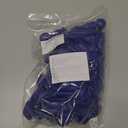 FOTIOMRG 120pcs 5 inch Royal Blue Balloons, Small Royal Blue Latex Party Balloons Helium Quality for Birthday Graduation Baby Shower Baseball Nautical Wedding Party Decorations (with Blue Ribbon)