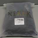 NIKBK Plus Size Sparkly Dresses for Women,Off Shoulder Long Sleeve Rhinestone Flowy Maxi Cocktail Wedding Guest Dress 1XL