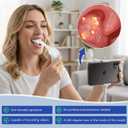2026 Upgraded Electric Tonsil Stone Remover with 1080P CameraTonsil Stone Removal Kit with LED Light900mAh Tonsil Stone Vacuum Oral Care for Mouth Health & Painless Cleaning