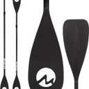 SUP Paddle Board Paddle - Adjustable Paddleboard Paddle Oar 4-Piece Floating Aluminum SUP Kayak Paddle, Standard