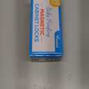 20 Pack Magnetic Cabinet Locks Baby Proofing - Vmaisi Children Proof Cupboard Drawers Latches - Adhesive Easy Installation (Standard)