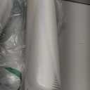 AAAAAcessories D-Shaped Chair Cushions, 2" Thick Dining Chair Pads with Ties and Removable, Machine-Washable Cover, 17" x 16", Set of 4, Natural Sand Pinstripe