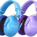 MelonArt Kids Ear Protection, Noise Cancelling Headphones for Kid Hearing Protection for Autism Sensory Shooting (Blue&purple)