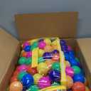 Ball Pit Balls Phthalate Free BPA Free Crush Proof Plastic - 7 Bright Colors in Reusable Play Toys for Kids with Storage Bag