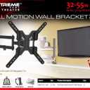 XTREME XMB10127BLK XTREME 32X55 Full Motion TV Bracket