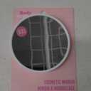 10X Magnifying Mirror with 3 Suction Cups - 6'' Stick on Makeup Magnification 10X Travel Magnified Mirror Portable Handheld Magnification and Tweezers Set for Travel, Makeup, Bathroom