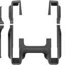 LUCKEASY 9PCS Seat Slide Rail Pad Cover & Under Seat Floor Mat for Tesla Model Y Juniper 2025 2026 Floor Mats Seat Track Scratch-Resistant for Model Y Juniper Accessories TPE Black