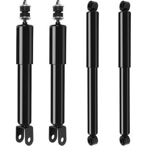 Shocks, OCPTY 4x Front Rear Shocks Absorbers Fit 2002-2006 for Chevy Avalanche 1500 RWD,2000-2006 for Chevy Suburban 1500/Tahoe 4WD RWD/for GMC Yukon/Yukon XL 1500 344381 344384 34692 Auto Shocks Sets
