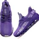 Kids Shoes Boys Grils Sport Tennis Running Athletic Walking Sneakers (6 Big Kid, B33 Purple)