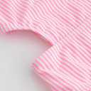 LIZENS One Piece Swimsuit Bathing Suit for Girls Cut Out Cute Girls' One-Piece Swimwear Criss Cross Spaghetti Strap Beachwear (6-7 Years, Pink)