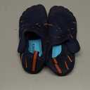 CIOR Kids Boys & Girls Water Shoes Sports Aqua Athletic Sneakers Lightweight Sport Fast Dry Shoes (12 Little Kid, Navy Orange)