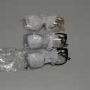 PUBOWT Oversized Reading Glasses for Women Cat Eye Style Blue Light Blocking Computer Readers Ladies Designer Fashion Large Unbreakable Spring Hinge Eyewear PT2005 3Pack +1.25 Strength