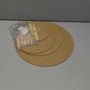 Juvale 4-Piece Round Acrylic Cake Stand Set - Versatile Dessert Display - Customizable Multi-Tier Buffet Risers - Easy-Store Stackable Acrylic Cupcake Stand - 6 in, 8 in, 10 in & 12 in, Clear