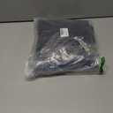 Dalavch 5 Pack Mens Compression Shirts Short Sleeve Cool Dry Sports Athletic Workout Base Layer Undershirt T-Shirt Tops (Black, XL)