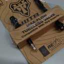 WTB Max-Flow Tubeless Bicycle Valves (2-Pack) 44mm Alloy Presta Valve - More Airflow - Insert Compatible