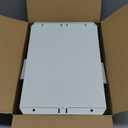 Outdoor Waterproof Electrical Junction Box, ABS Water Resistant Enclosure with Internal Mounting Panel & Hinged Cover (13" H* 9.2" L* 5.6" W)