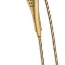 Moen Verso Brushed Gold Eight-Function 7" Diameter Spray Head and Detachable Handshower Combo with Eco Performance and 72" Hose, 220C3EPBG (Round - 72" hose)