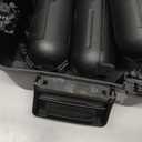 Flemoon 3-Piece Outdoor Waterproof Electrical Box Set – 11.5" x 5.2" x 4" Medium Electrical Box & 2 pcs 7.1" x 2.3" x 2.3" Extension Cord Covers for Power Strip, Holiday Light, Black