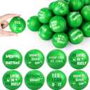 Aneco 24 Pieces Mental Health Awareness Stress Balls Mini Motivational Foam Toys Bulk Encouraging Mental Health Gifts Anxiety Stress Relief Toys for Fundraiser Gifts Supporting Minds