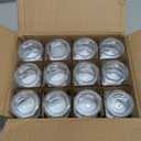 2 oz Glass Jars with Lids, Hoa Kinh 24 Pack Air Tight Leak Proof Small Clear Transparent Cosmetic Glass Jars - White Inner Seal Lid for Handmade Lotions, Creams, Body Butter, Candle, Crafts Storage