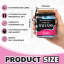 2 x Birthday Gifts for Women  Best Friend Affirmation Jar with Inspirational Notes  Thoughtful Self-Care Message Jar, Sentimental Friendship Gift for Her, Ready to Gift