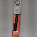 Bandletic Strong Magnetic Bands Compatible with Samsung Galaxy Watch 7/FE/6/5/4 Band 40mm 44mm/Galaxy Watch 5 Pro 45mm/Watch 6 4 Classic 42mm 46mm 43mm 47mm, 20mm Silicone Strap for Women,Black/Orange