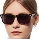 MARE AZZURO Reader Sunglasses for Women 0.50 0.75 1.00 1.25 1.50 1.75 2.00 2.25 2.50 2.75 3.00 3.25 3.50 3.75 4.00 (Leopard, 375)